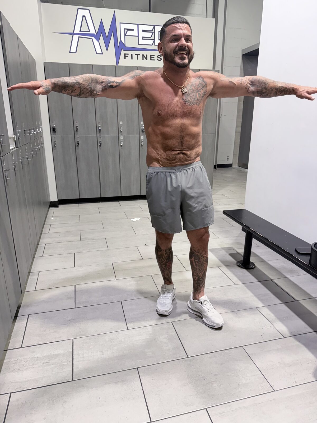 Front view after consistent coaching